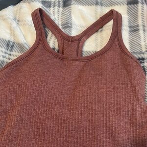 Lululemon yoga tank top, brown